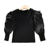 Kiera - Girls Puff Sleeve Top.